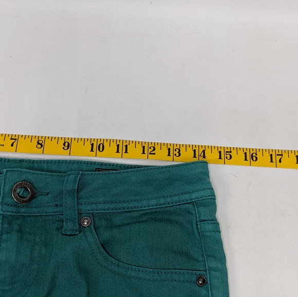 Volcom Sound Check Skinny Jeans, Green, Old Stock, 26x32, read description - Picture 10 of 14